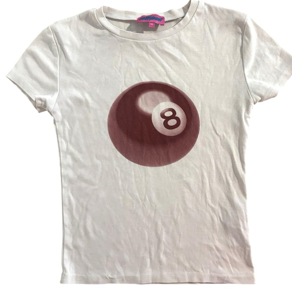 Edikted Magic 8 Cropped Tee - Picture 2 of 4